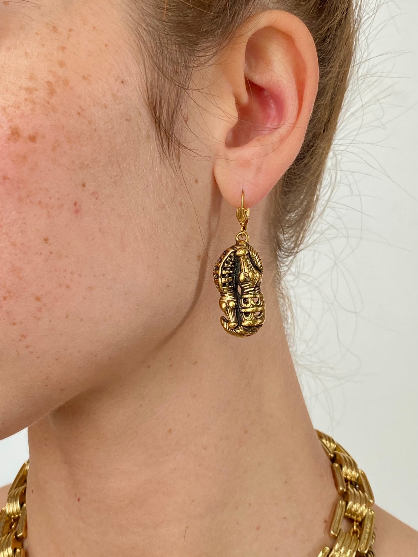 Boucles d’oreilles crocodiles