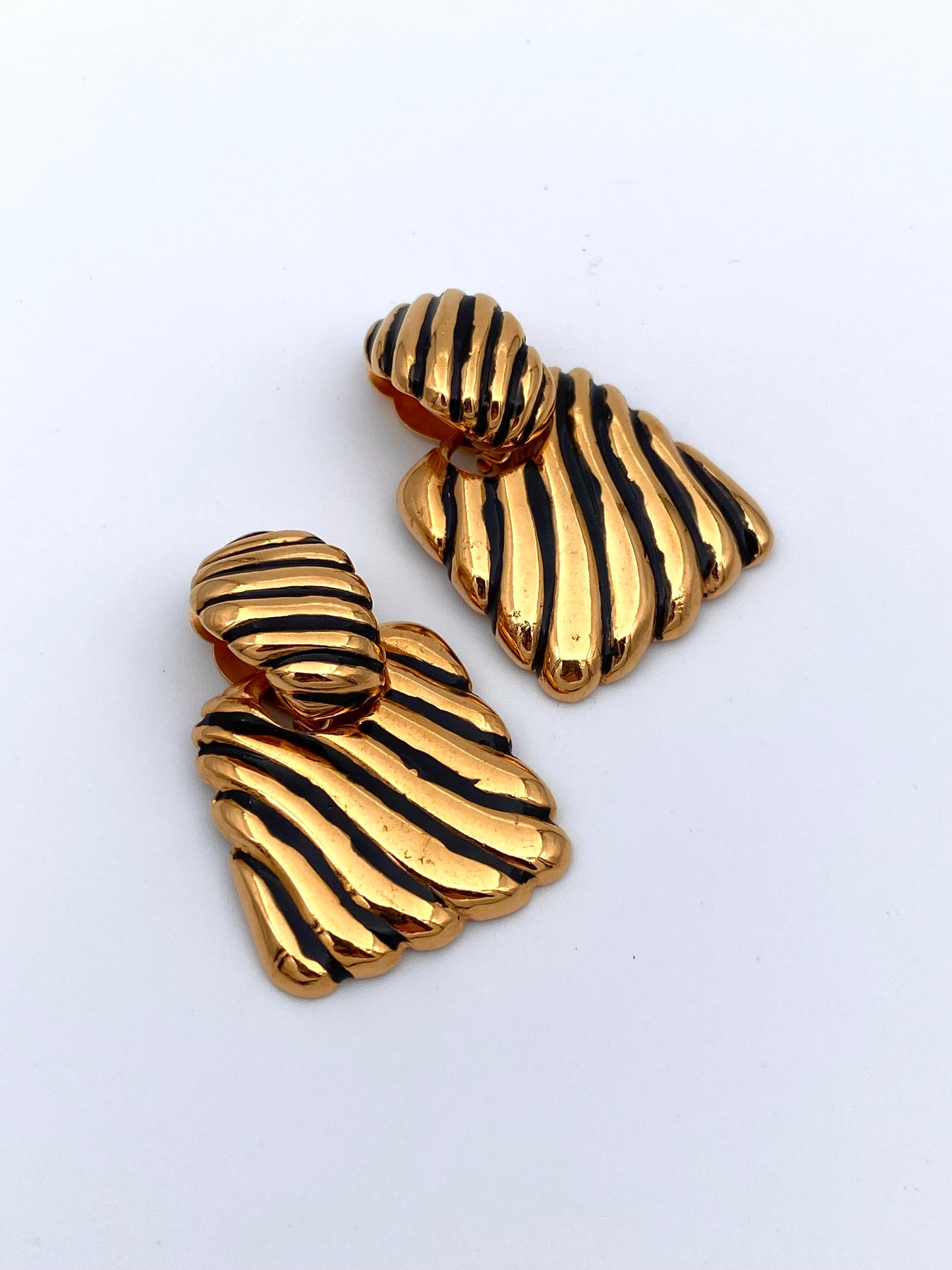 Clips pendants patinés