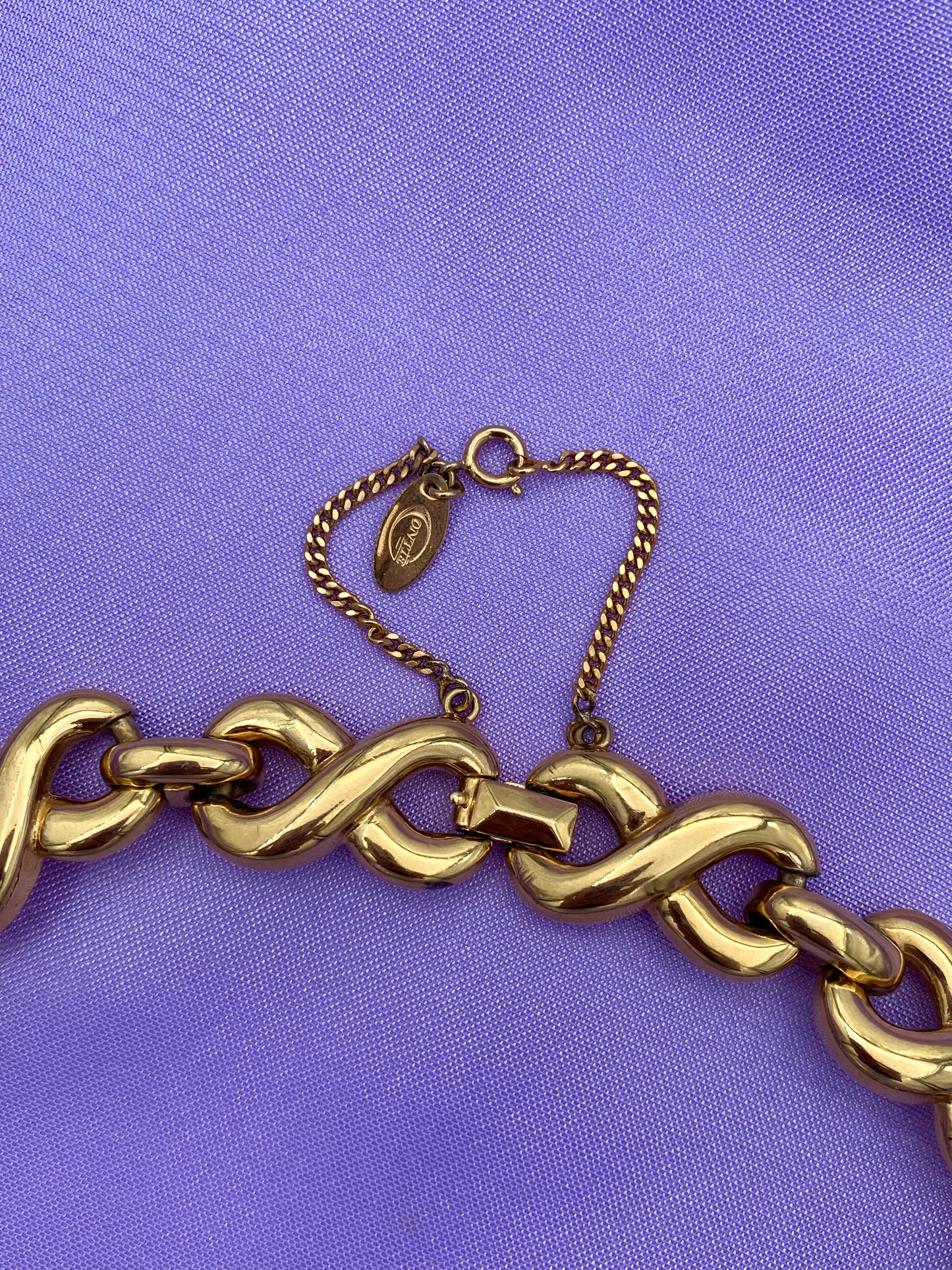 Collier plaqué or Gontié