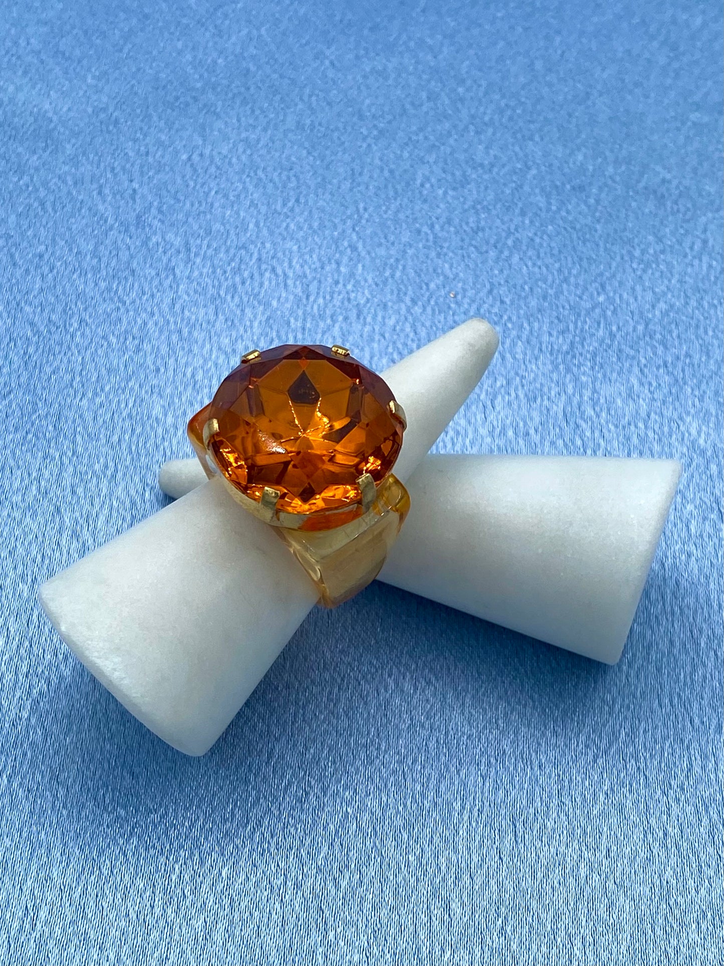 Bague "crépuscule" ronde