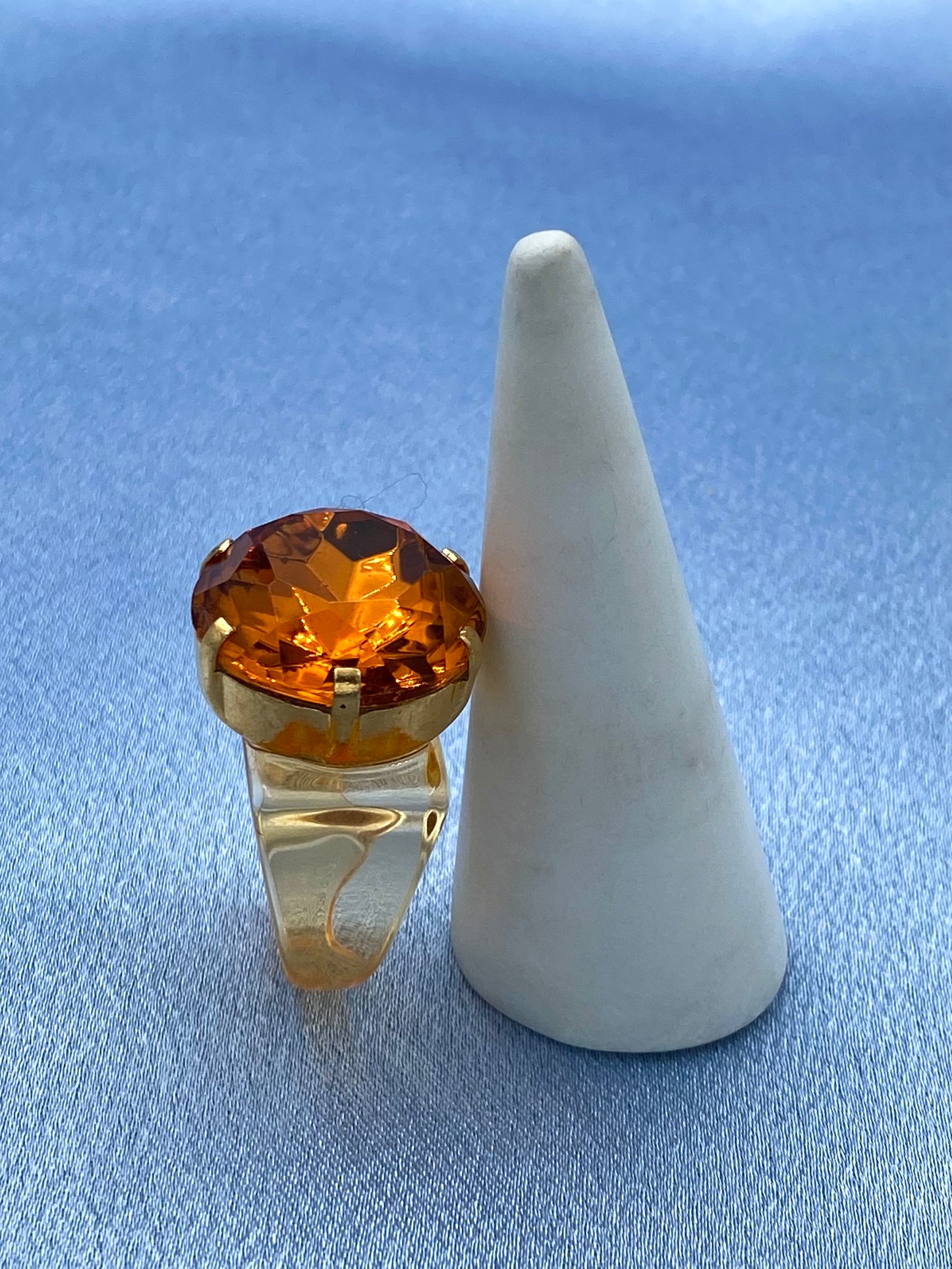Bague "crépuscule" ronde
