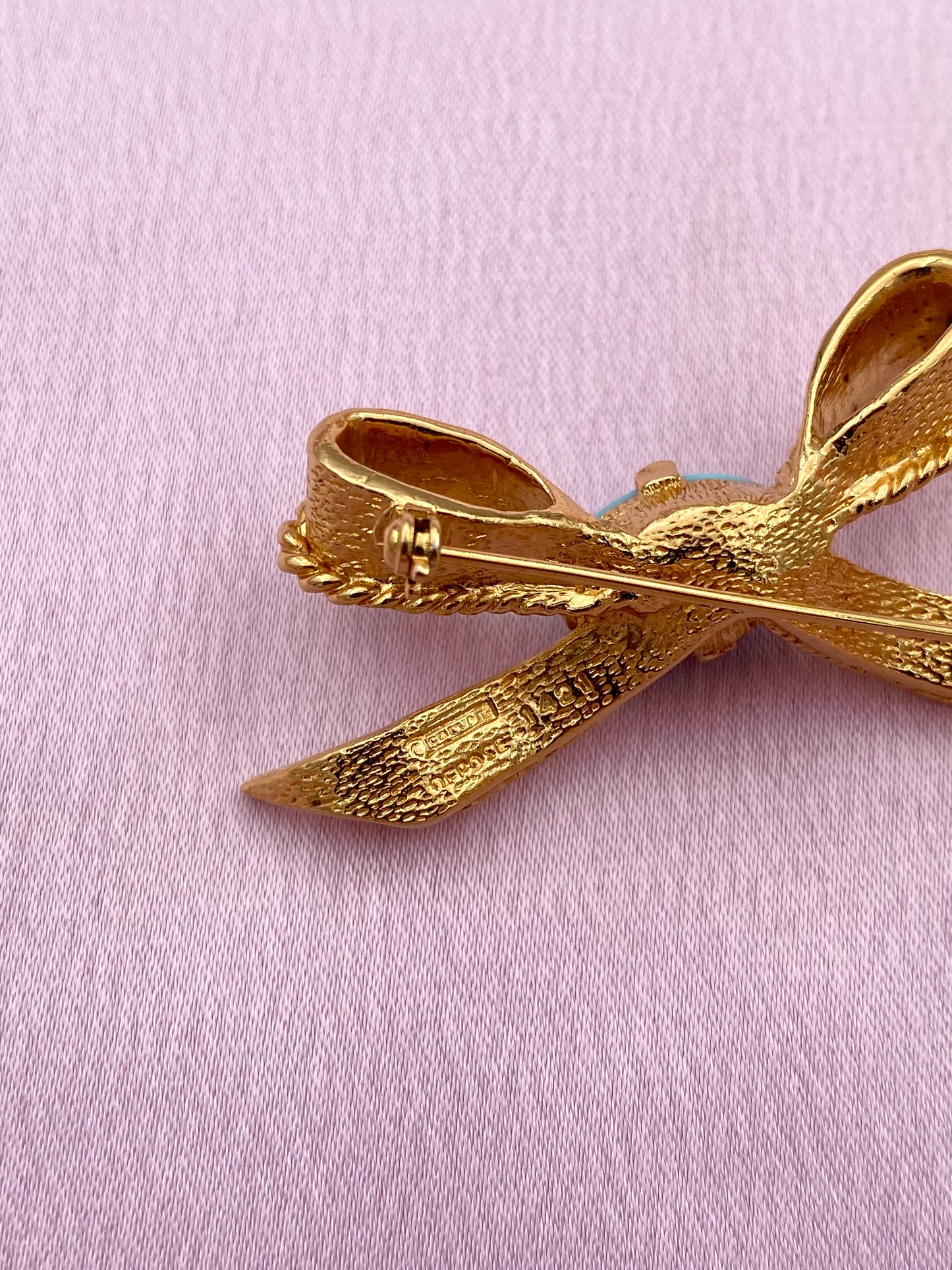 Broche noeud "Carven"