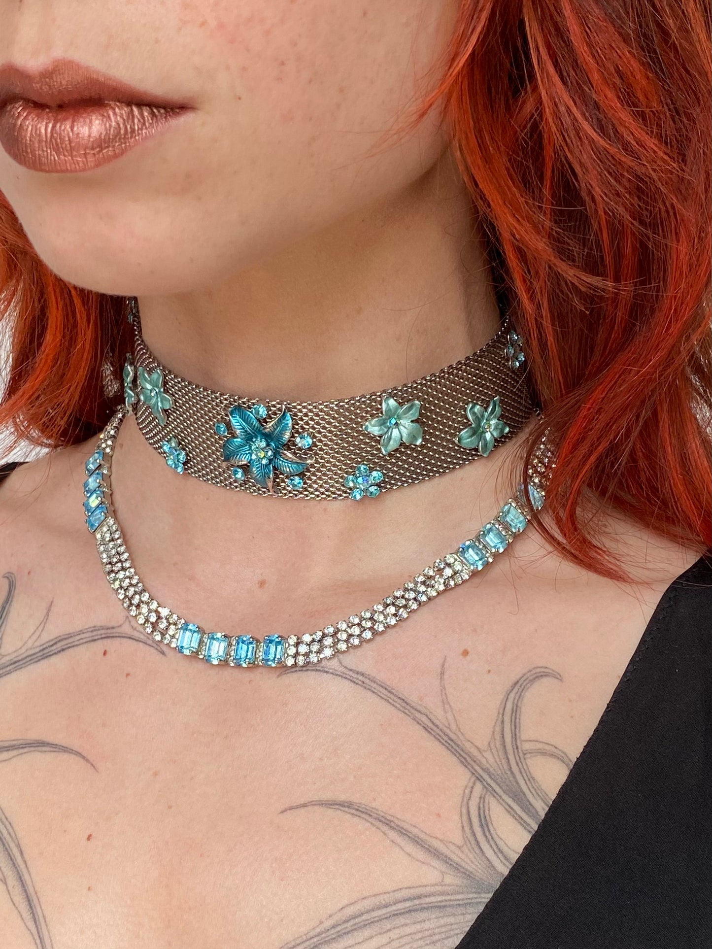 Collier strassé made in Italy