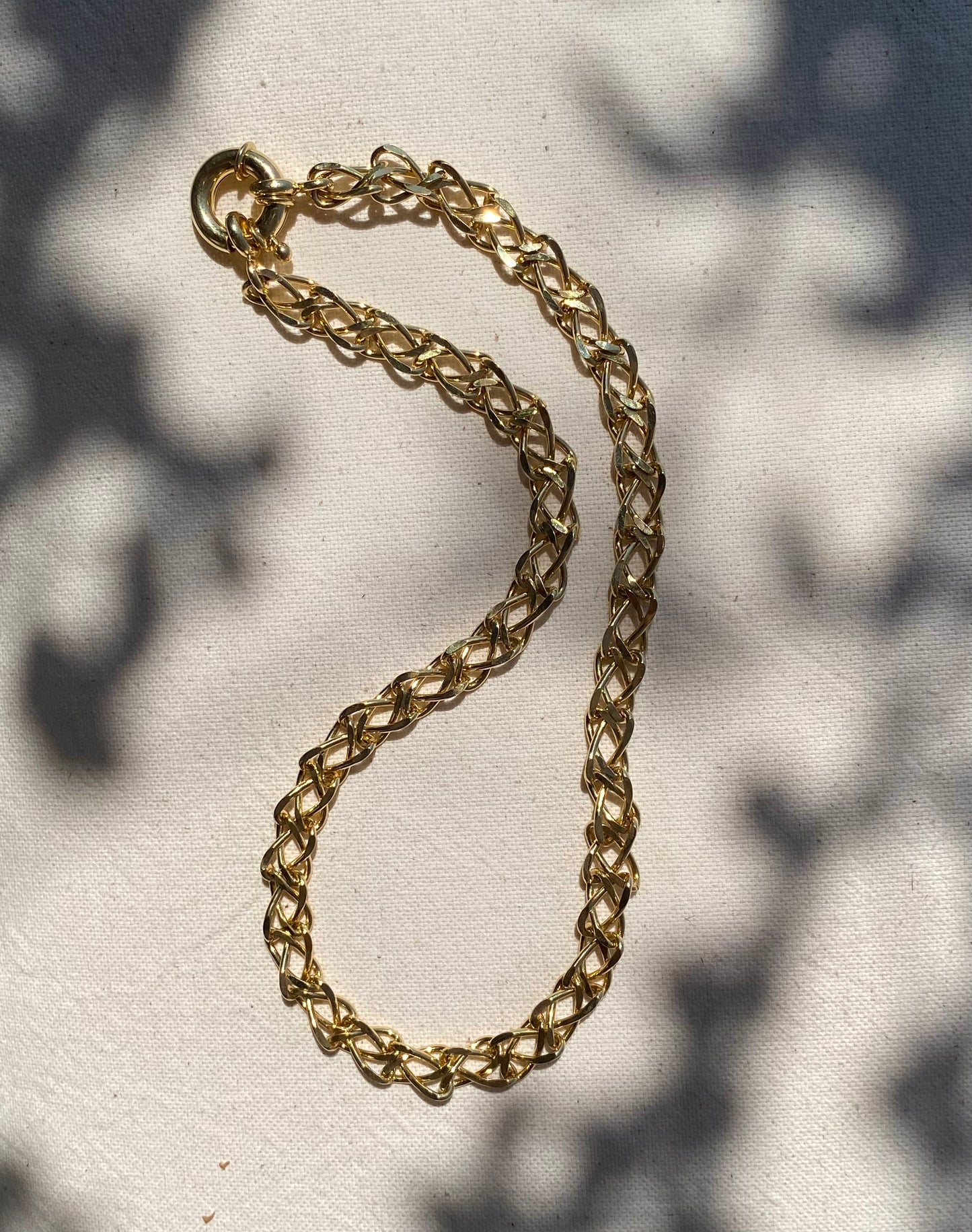 Chaîne maille torsadée
