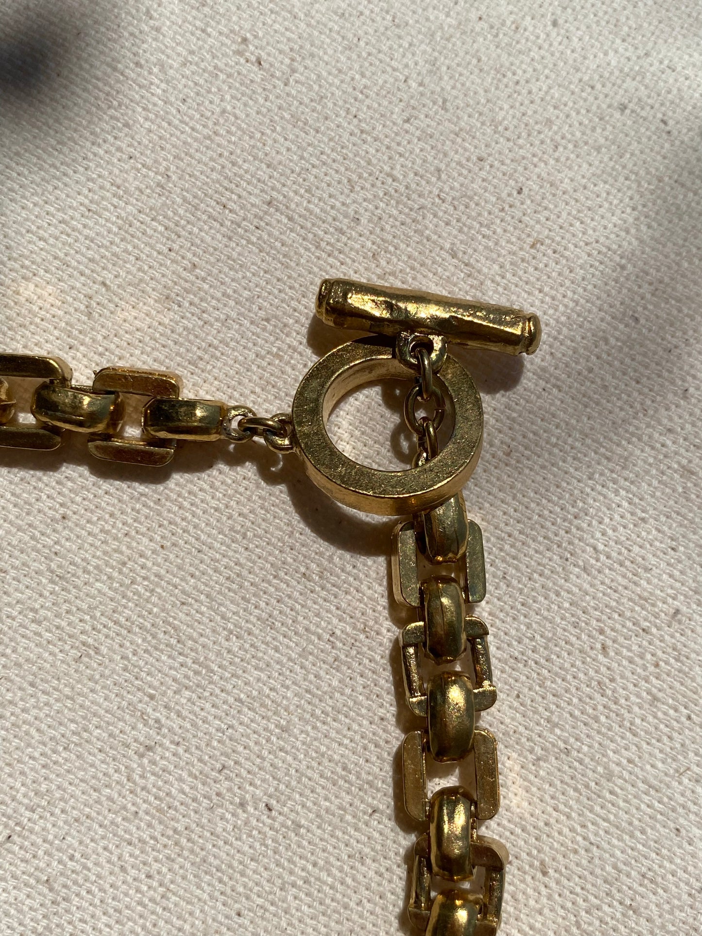 Collier à maillons épais