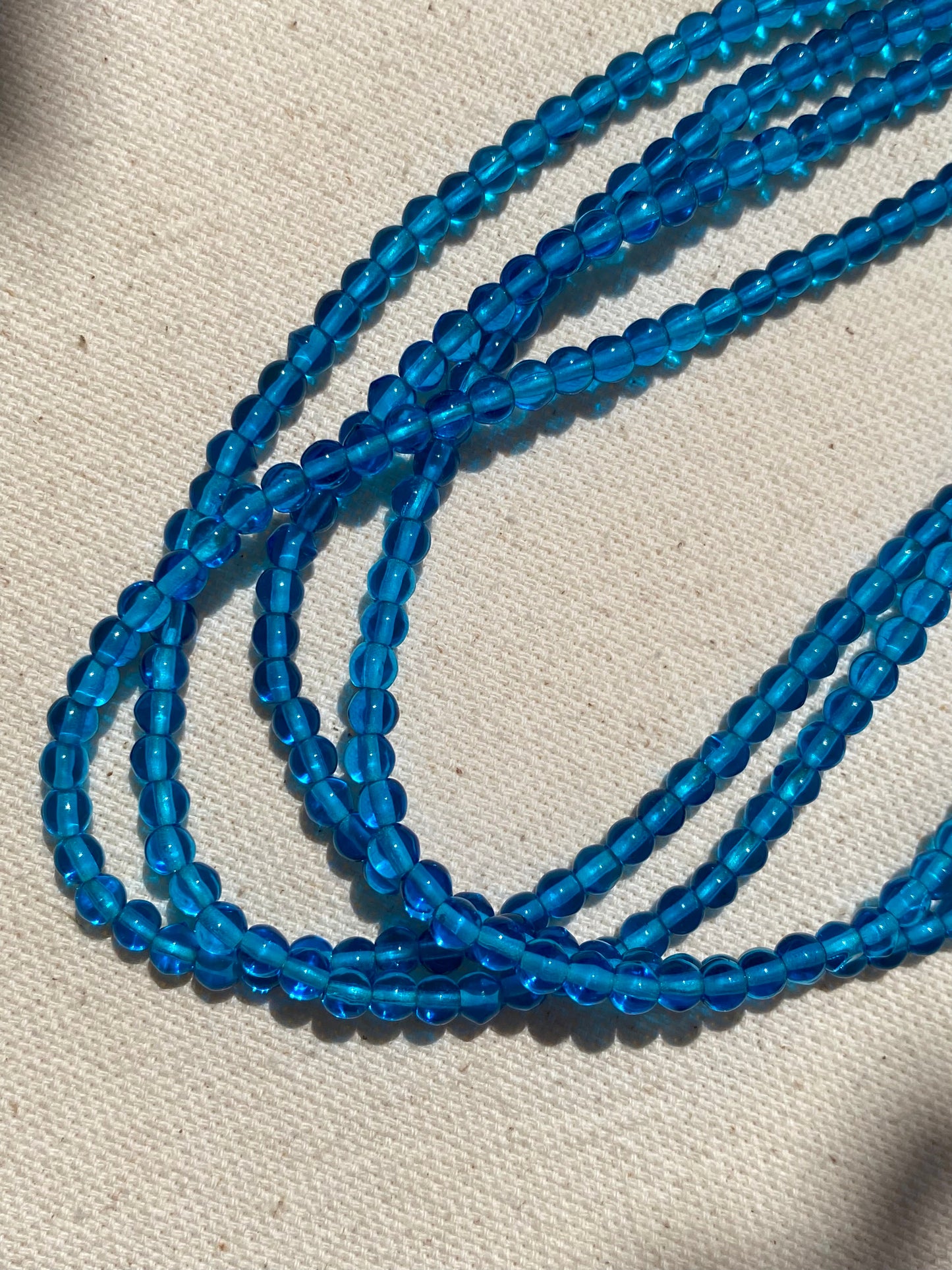 Collier de perles turquoises