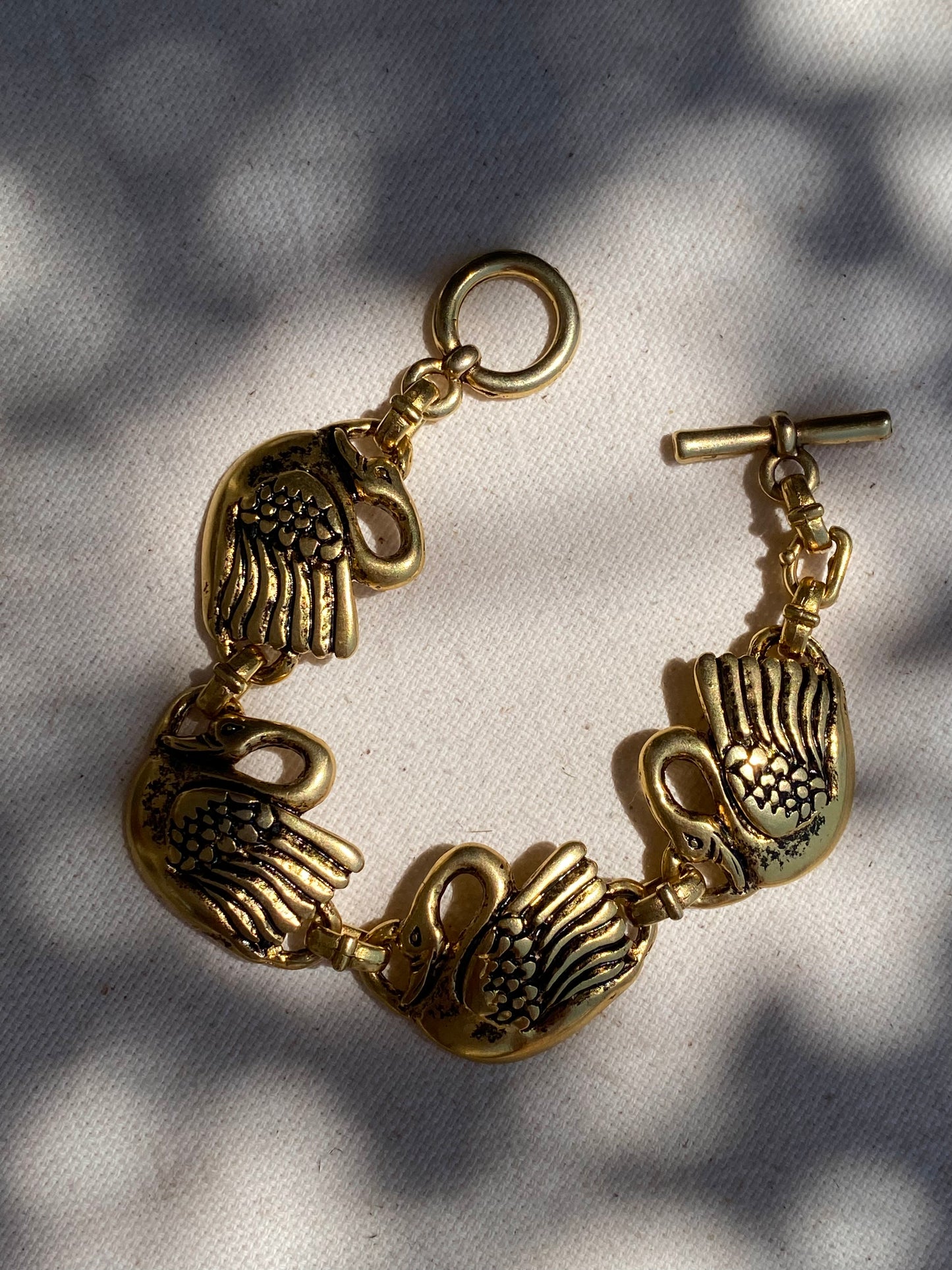 Bracelet cygnes très stylé
