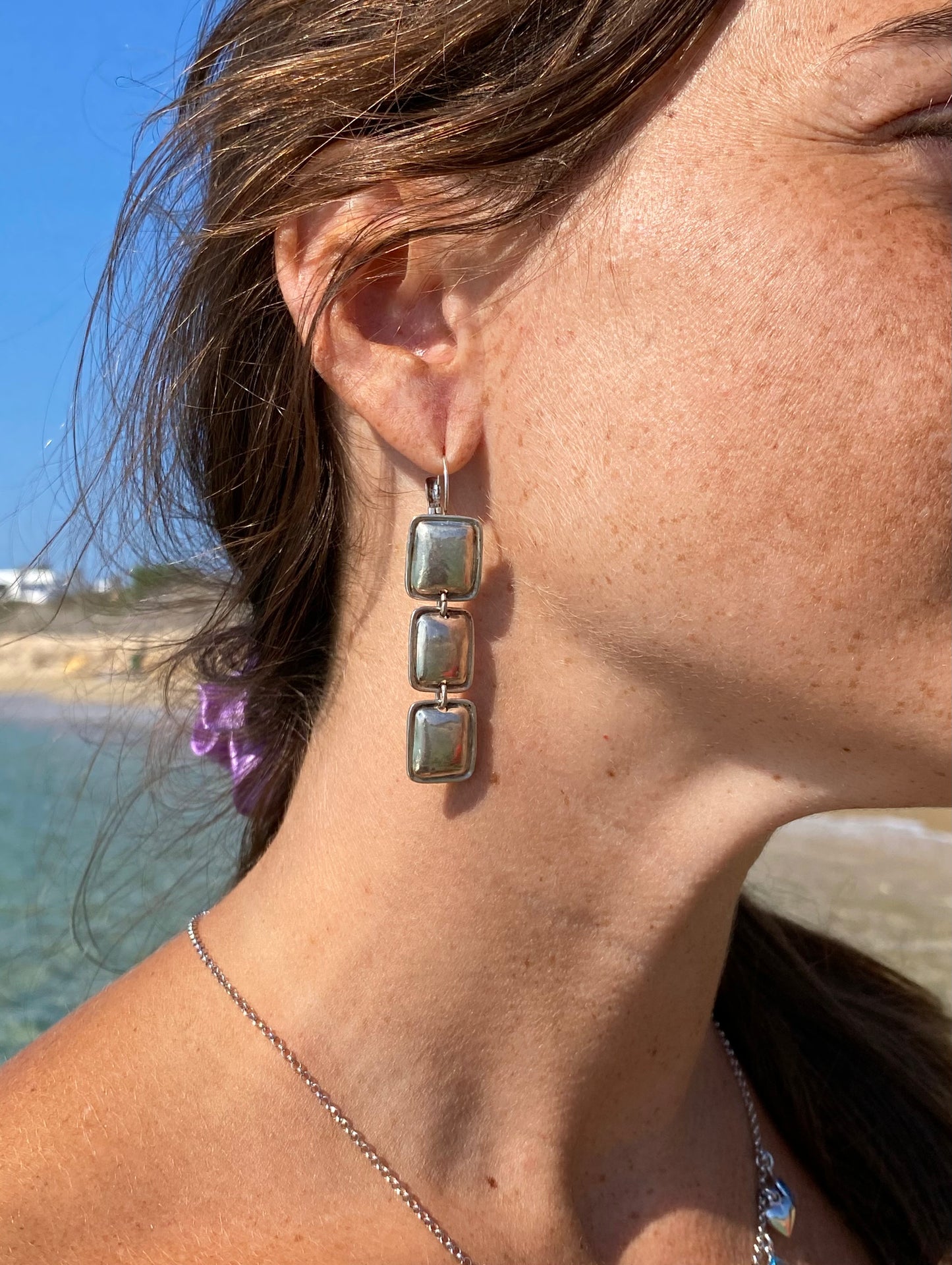 Boucles d'oreilles pendantes