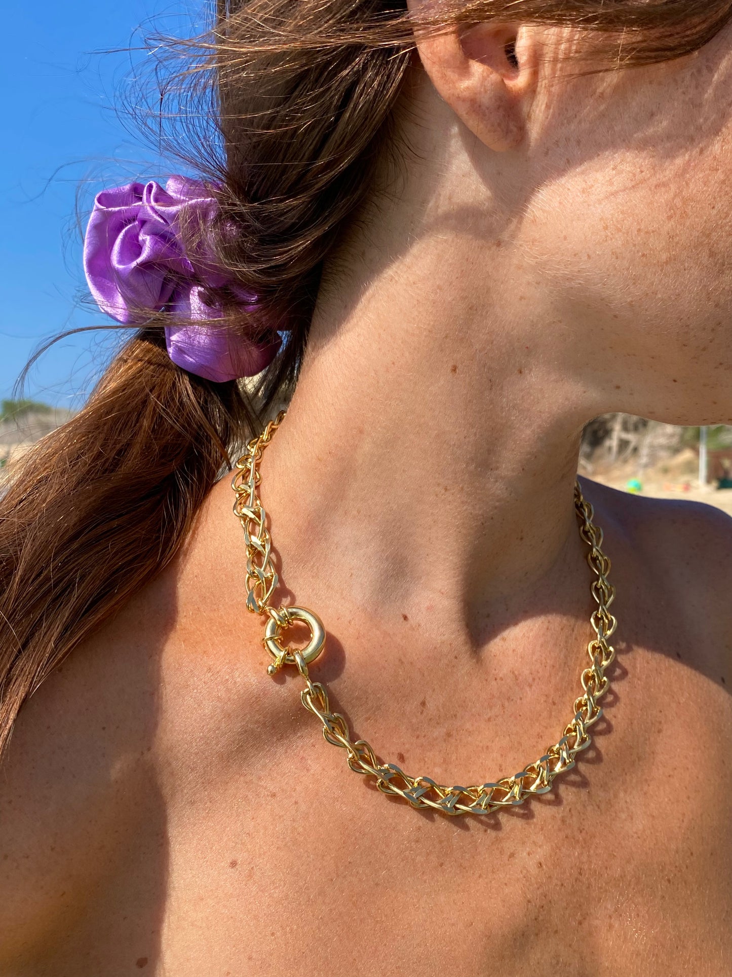 Chaîne maille torsadée