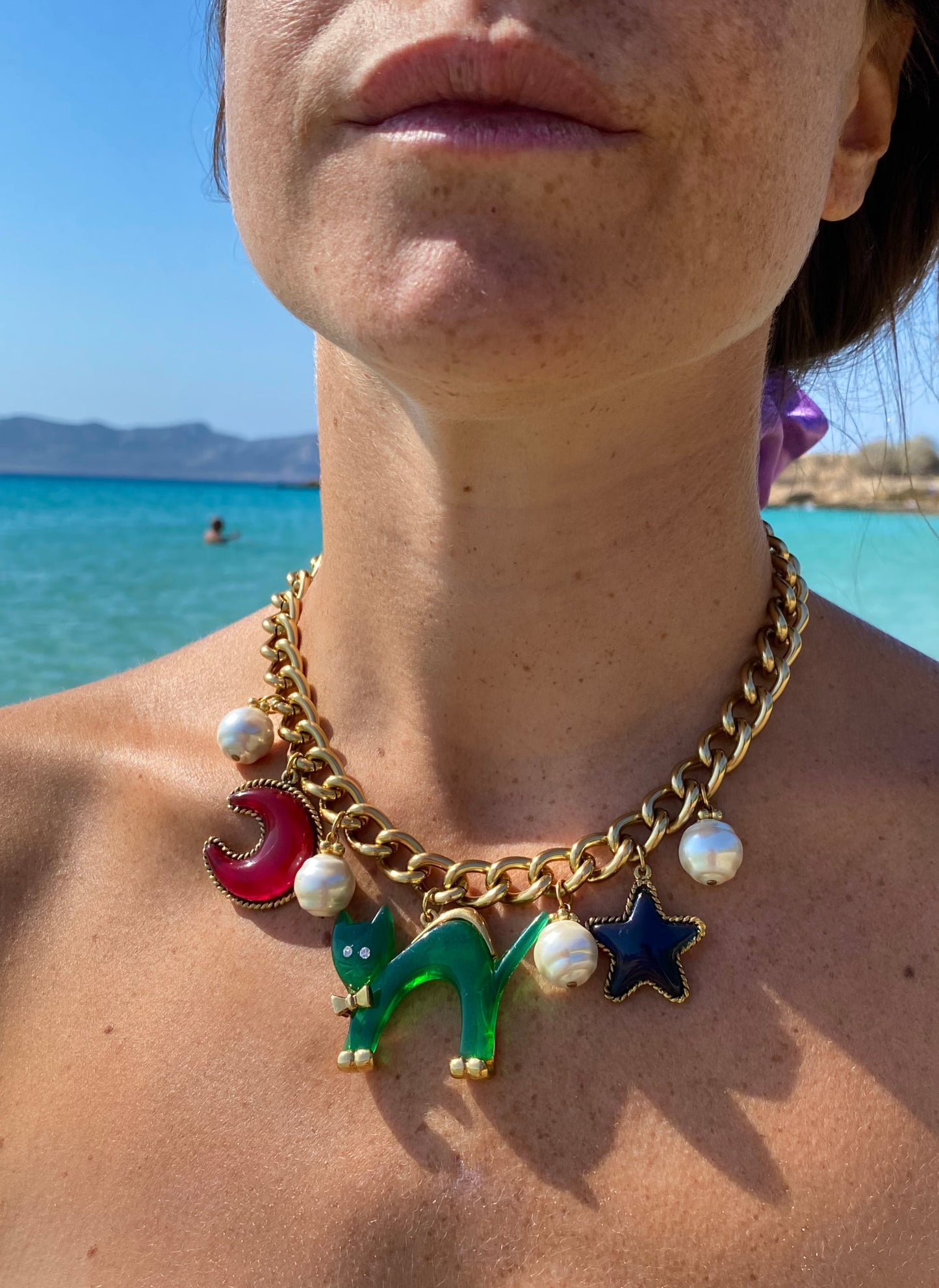 Collier breloques magiques De Wan