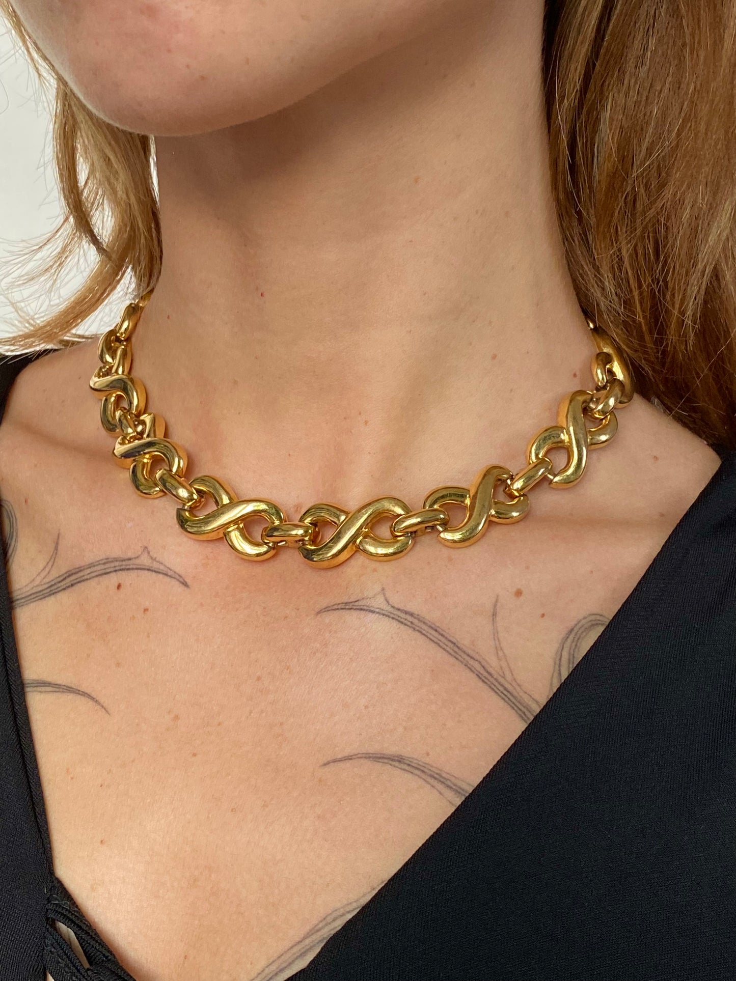 Collier plaqué or Gontié