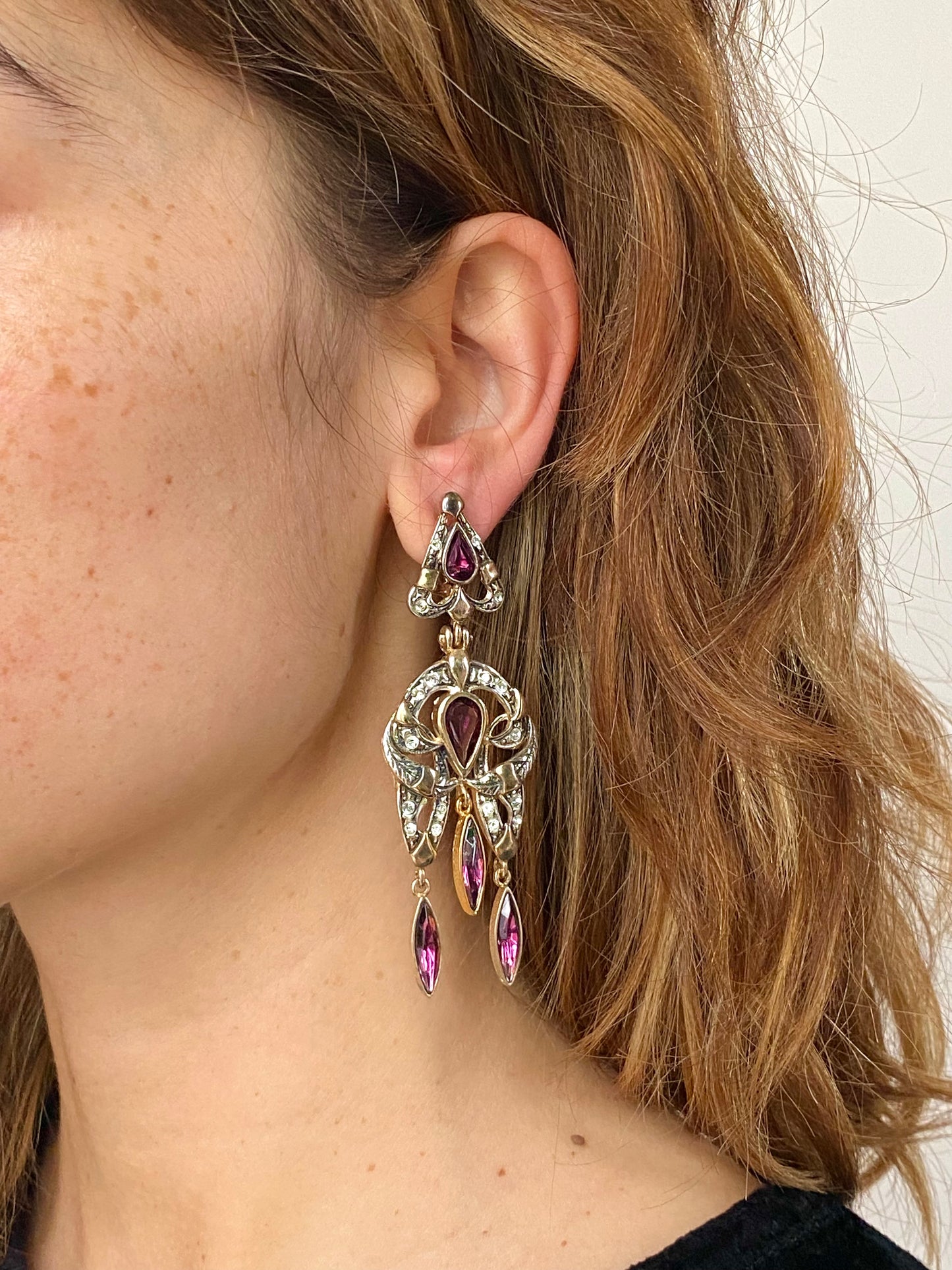 Boucles pendantes dramaaa