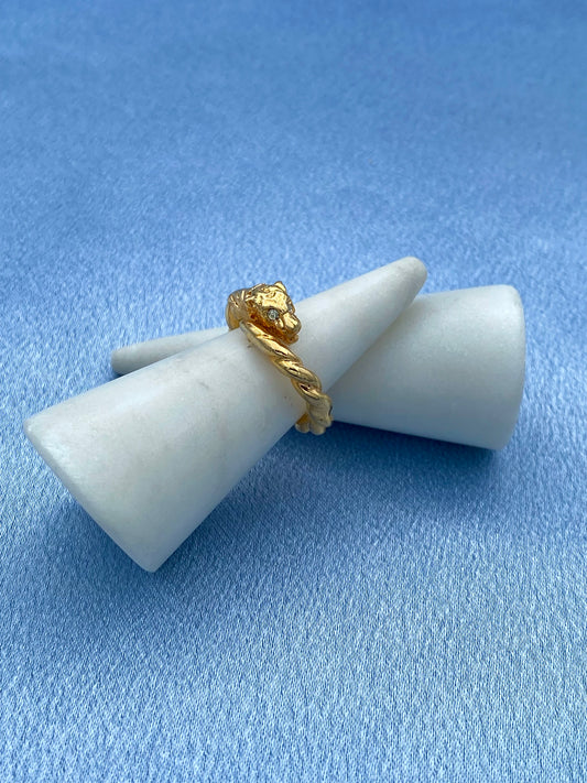 Bague félin
