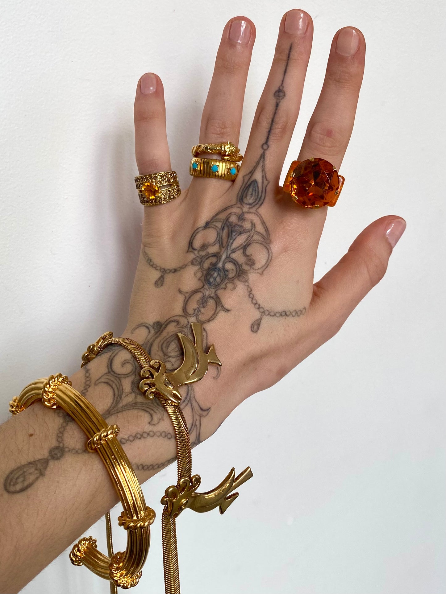 Bague félin