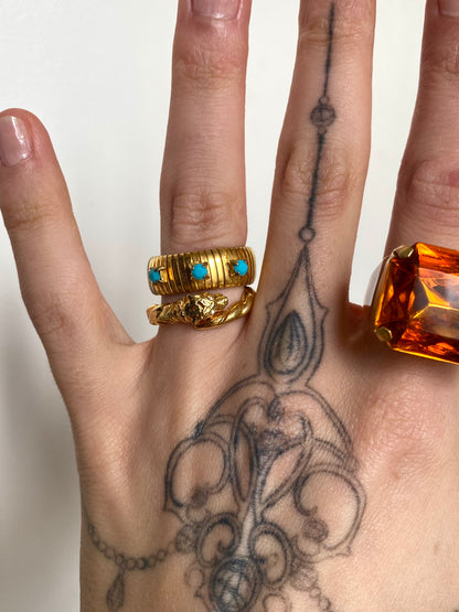 Bague félin